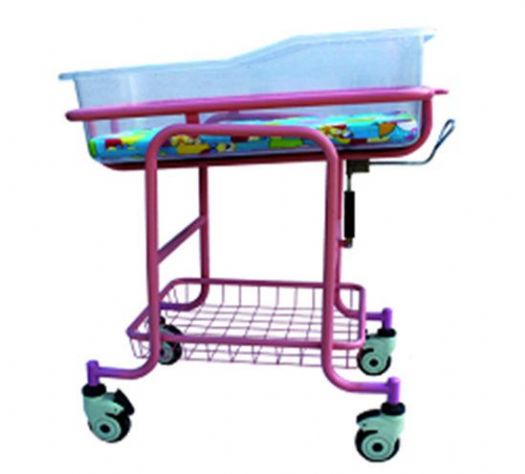 點擊查看詳細信息<br>標題：[A22]彩色可傾斜嬰兒床（可選白色） 閱讀次數：1125